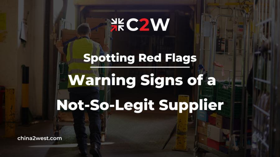 Spotting Red Flags Warning Signs of a Not-So-Legit Supplier